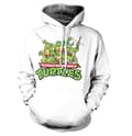 Miniatyrbild 1 av 3: Turtles Distressed Group Hoodie