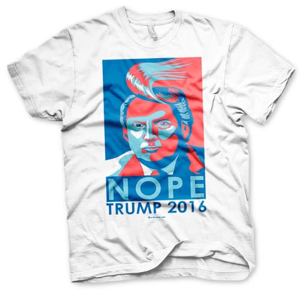 Trump - Nope T-Shirt White Medium