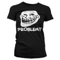 Miniatyrbild 1 av 3: Trollface - Problem Girly T-Shirt