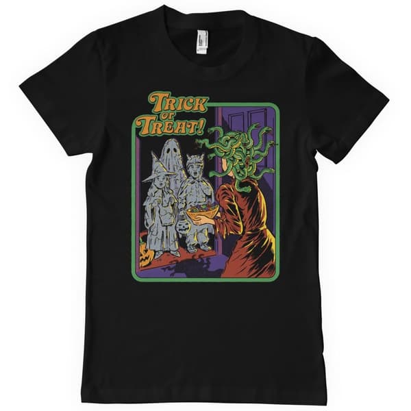 Trick Or Treat T-Shirt Black Medium