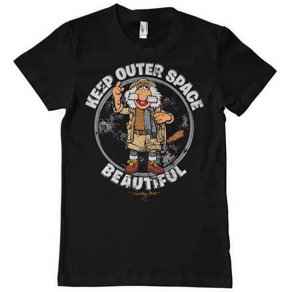 Traveling Matt - Make Outer Space Beautiful T-Shirt Black X-Large