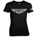 Pikkukuva 1 / 4: Top Gun Maverick Distressed Logo Girly Tee