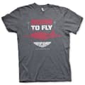 Miniatyrbild 1 av 2: Top Gun - Born To Fly T-Shirt