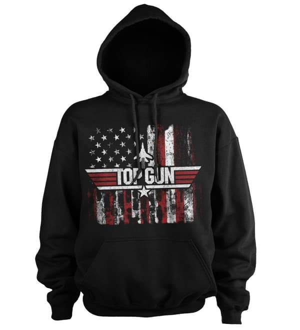 Top Gun - America Hoodie Black Large