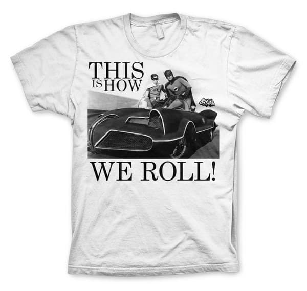 This Is How We Roll T-Shirt White Medium