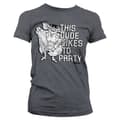 Pikkukuva 4 / 5: This Dude Likes To Party Girly Tee