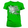 Pikkukuva 5 / 5: This Dude Likes To Party Girly Tee