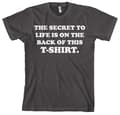 Miniatyrbild 4 av 5: The Sercret To Life! T-Shirt