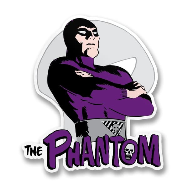 The Phantom Pose Sticker