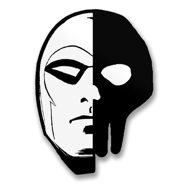 The Phantom Icon Head Sticker | CDON