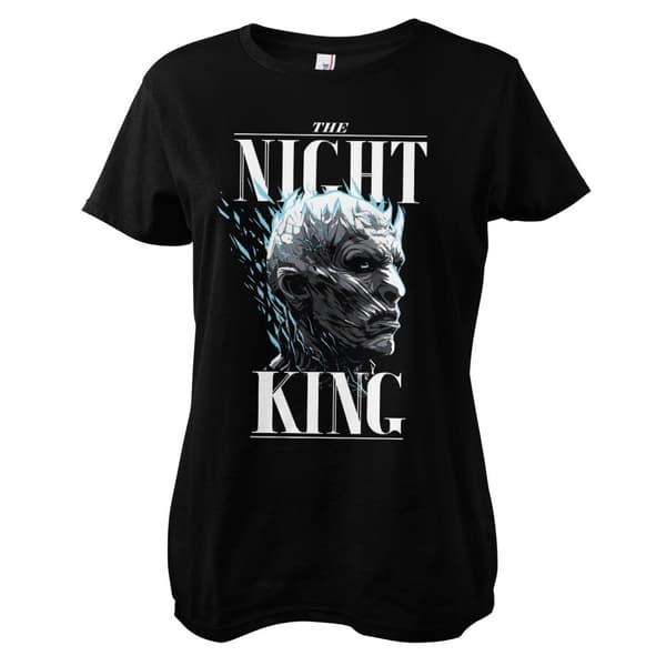 The Night King Girly Tee Black X-Large