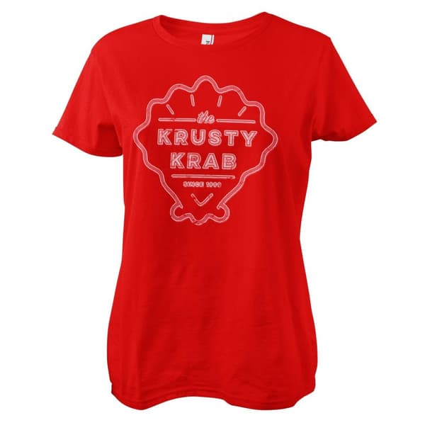 The Krusty Krab Since 1999 Girly Tee Red XX-Large