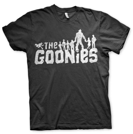 The Goonies Logo T-Shirt Black Medium