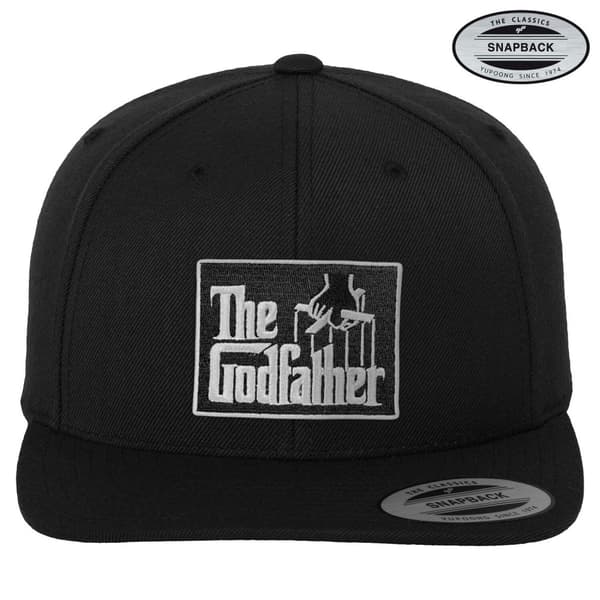 The Godfather Premium Snapback Cap Black