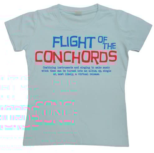 The Flight Of The Conchords Girly T-shirt