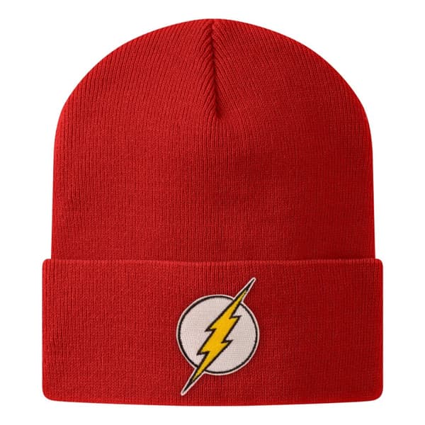 The Flash Patch Beanie Red