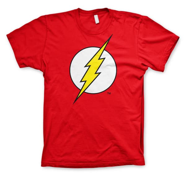 The Flash Emblem T-Shirt Red Medium