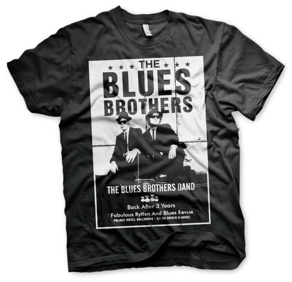 The Blues Brothers Poster T-Shirt Black XX-Large