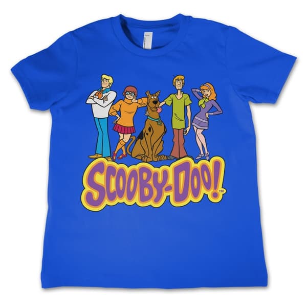 Team Scooby Doo Kids Tee Blue 10Years/YL