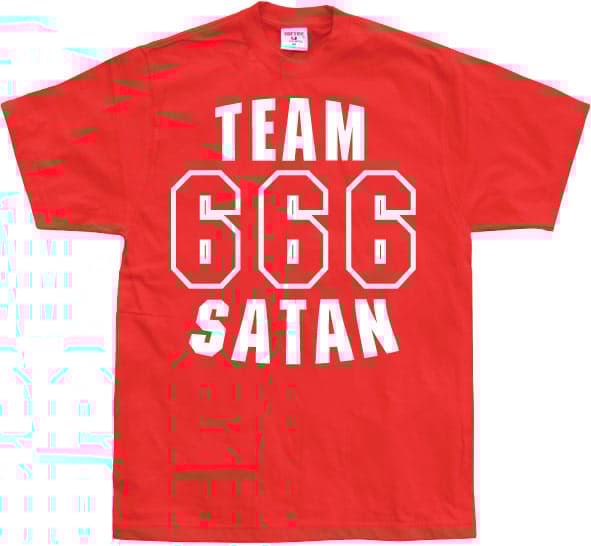 Team 666 Satan T-Shirt