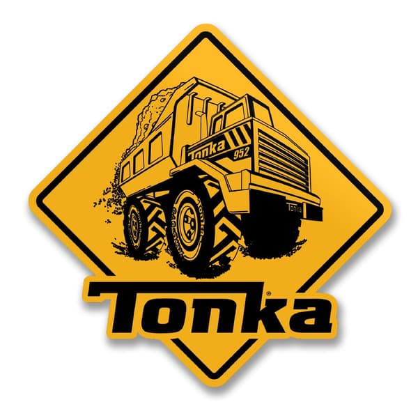 TONKA Sign Sticker