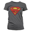 Miniatyrbild 3 av 6: Superman Washed Shield Girly T-Shirt