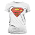Miniatyrbild 6 av 6: Superman Washed Shield Girly T-Shirt