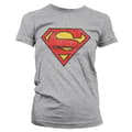 Miniatyrbild 5 av 6: Superman Washed Shield Girly T-Shirt