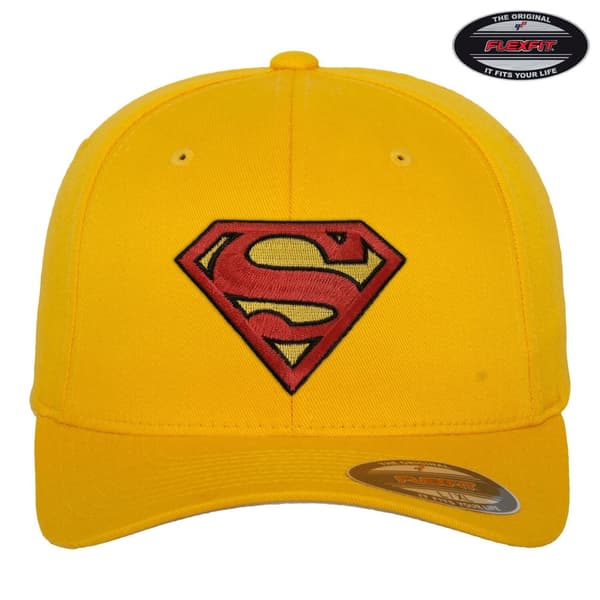 Superman Flexfit Cap Yellow L/XL