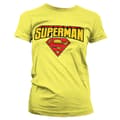 Pikkukuva 6 / 6: Superman Blockletter Logo Girly T-Shirt