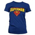 Pikkukuva 1 / 6: Superman Blockletter Logo Girly T-Shirt