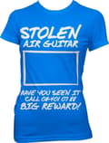 Miniatyrbild 3 av 6: Stolen Air Guitar! Girly Tee