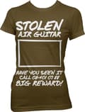 Miniatyrbild 4 av 6: Stolen Air Guitar! Girly Tee