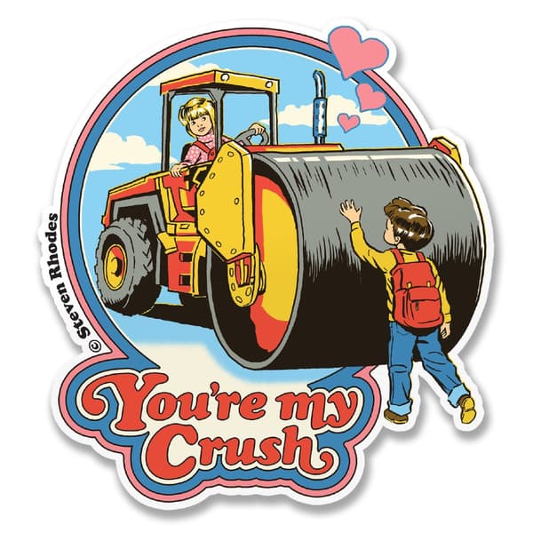 Steven Rhodes - You're My Crush Sticker