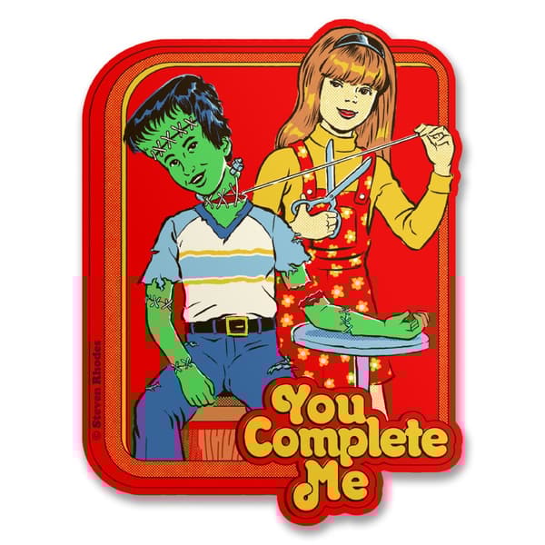 Steven Rhodes - You Complete Me Sticker