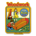 Miniatyrbillede 1 af 2: Steven Rhodes - Woodwork For Kids Sticker