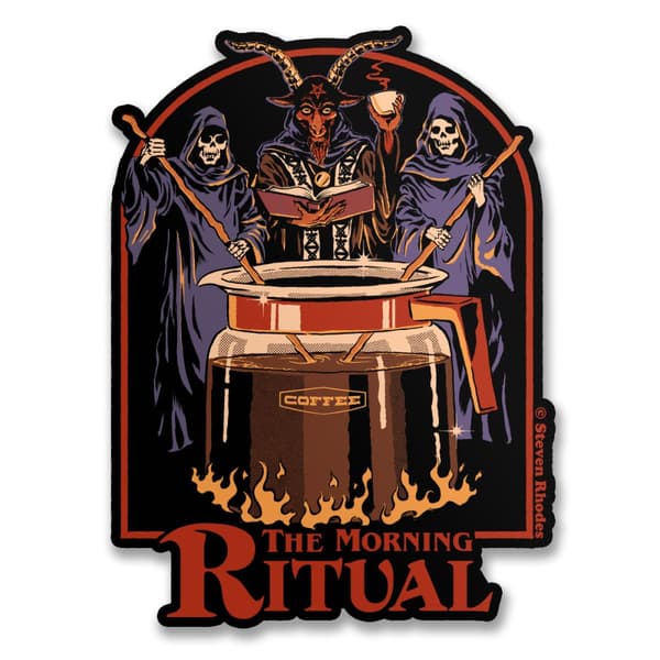 Steven Rhodes - The Morning Ritual Sticker | CDON