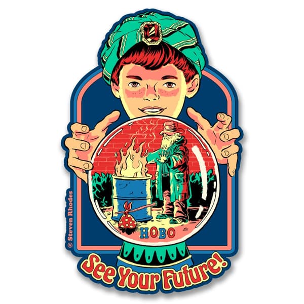 Steven Rhodes - See Your Future Sticker