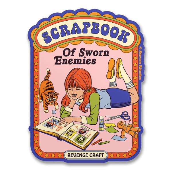 Steven Rhodes - Scrapbook Of Sworn Enemies Sticker