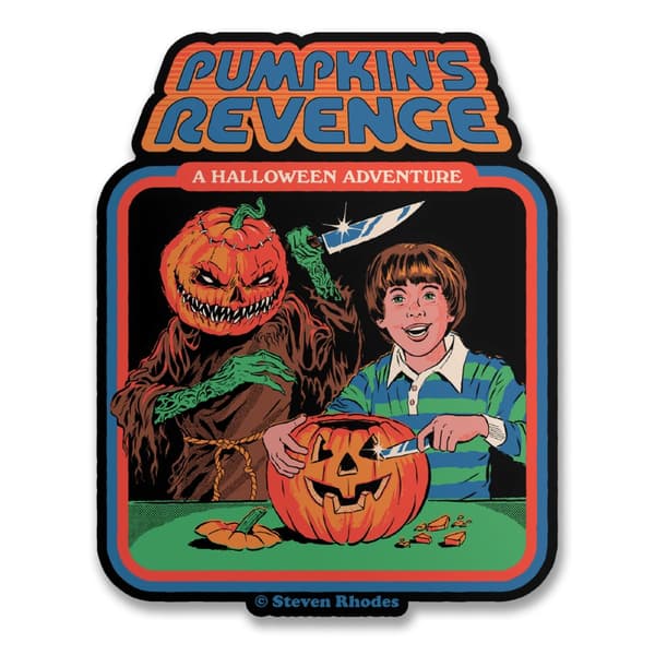 Steven Rhodes - Pumpkin's Revenge Sticker