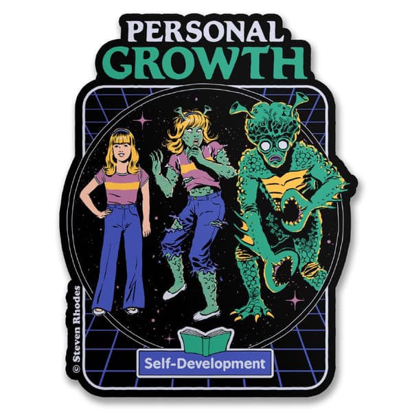 Steven Rhodes - Personal Growth Sticker