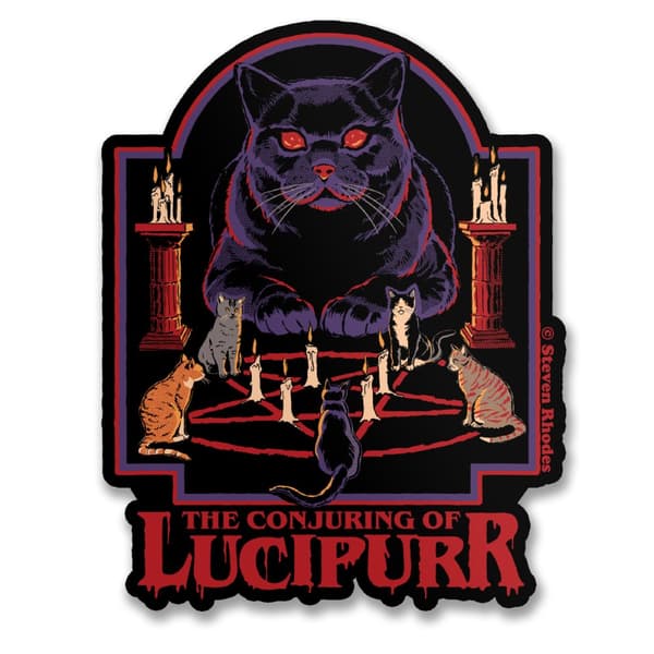 Steven Rhodes - Lucipurr Sticker