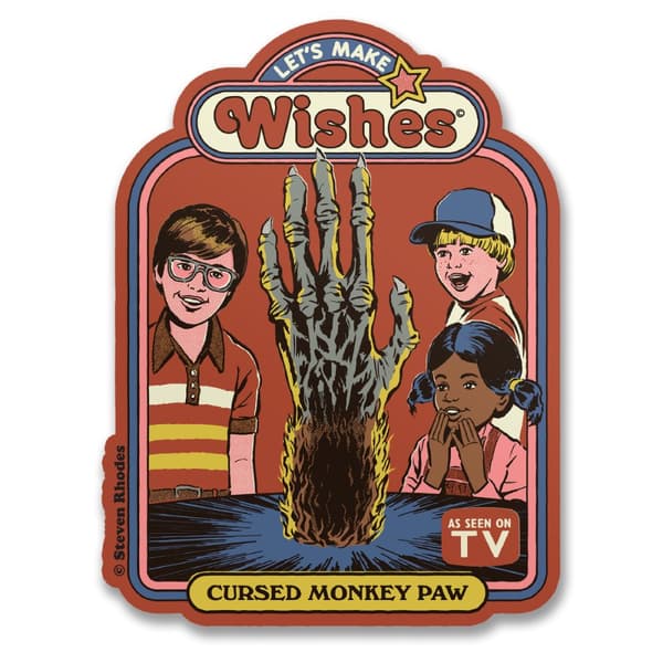 Steven Rhodes - Let's Make Wishes Sticker