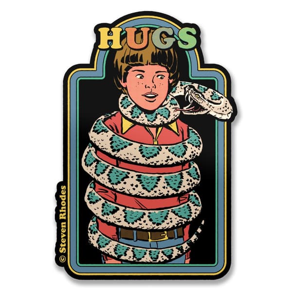 Steven Rhodes - Hugs Sticker