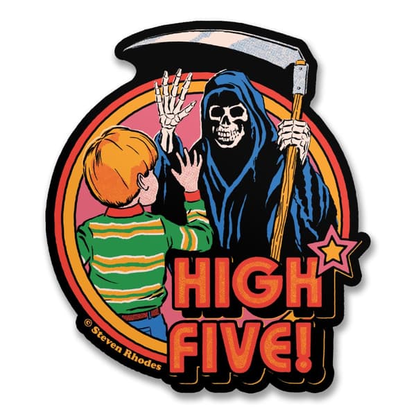 Steven Rhodes - High Five Sticker