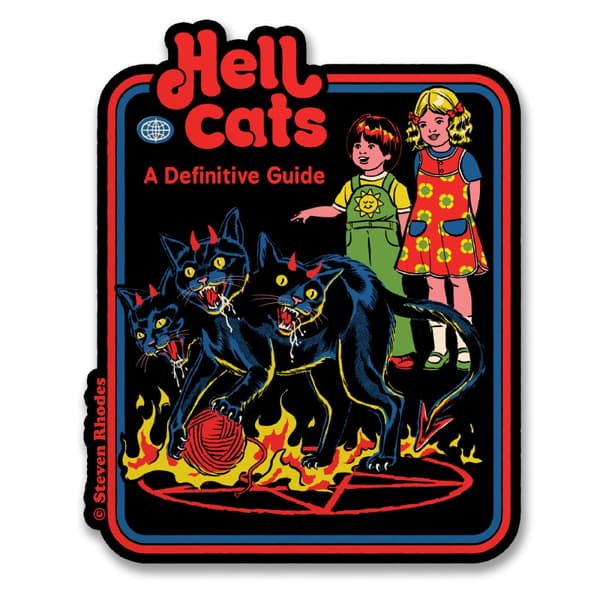 Steven Rhodes - Hell Cats Sticker