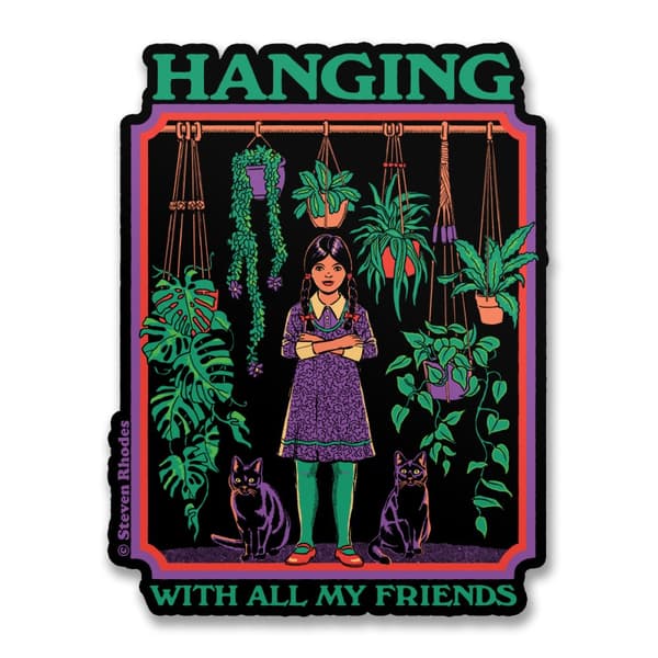 Steven Rhodes - Hanging With All My Friends Sticker