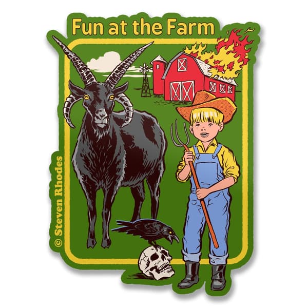 Steven Rhodes - Fun At The Farm Sticker | CDON