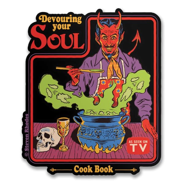 Steven Rhodes - Devouring Your Soul Sticker