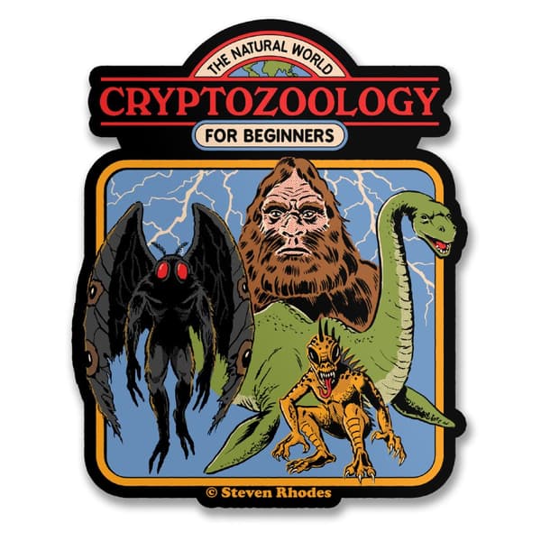Steven Rhodes - Cryptozoology Sticker